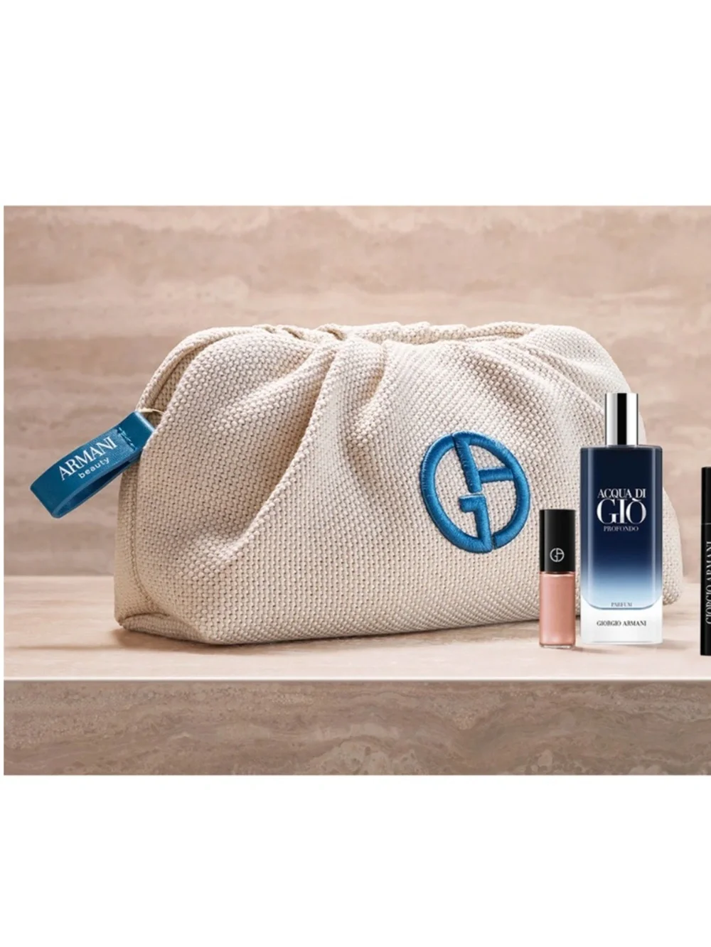 NEW ARMANI Cosmetic Beauty Bag